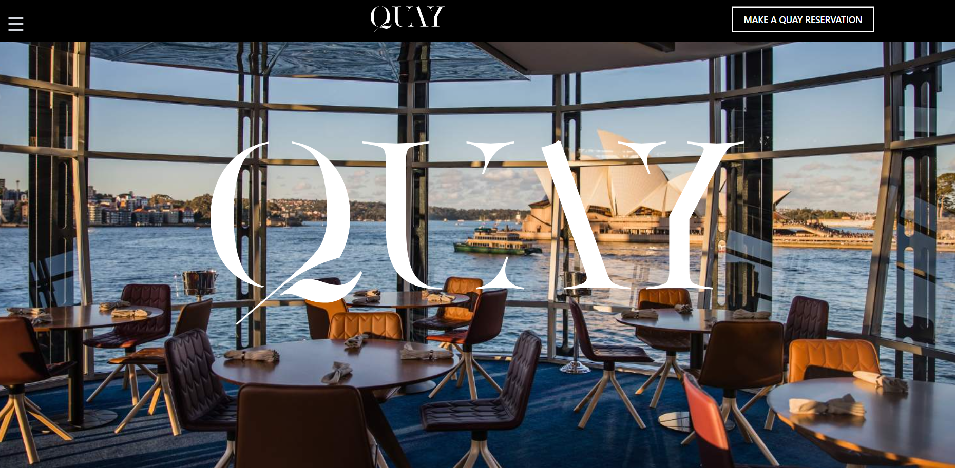 QUAY-Restaurant Website