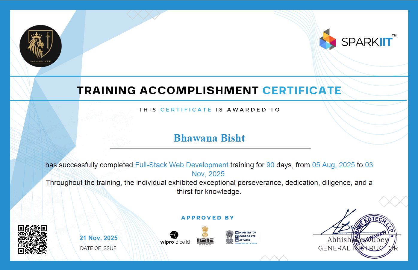 Full Stack web development