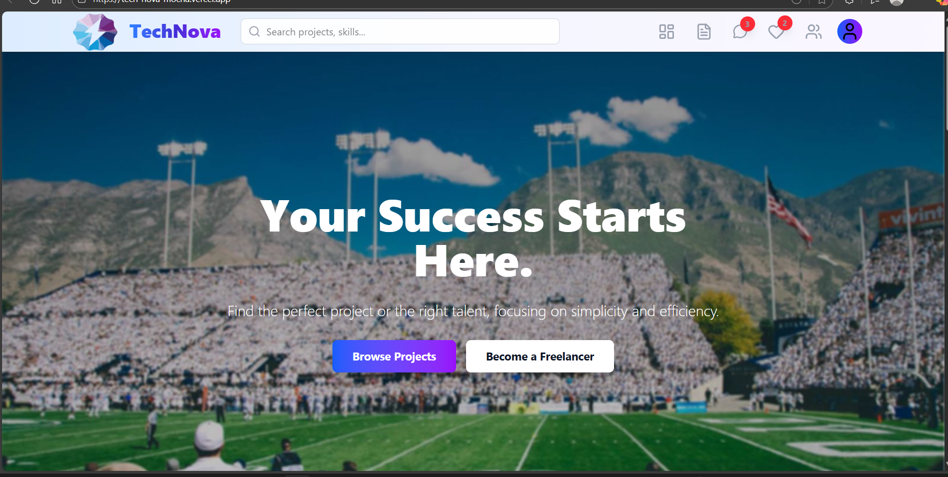 TechNova:Freelancer MarketPlace Website