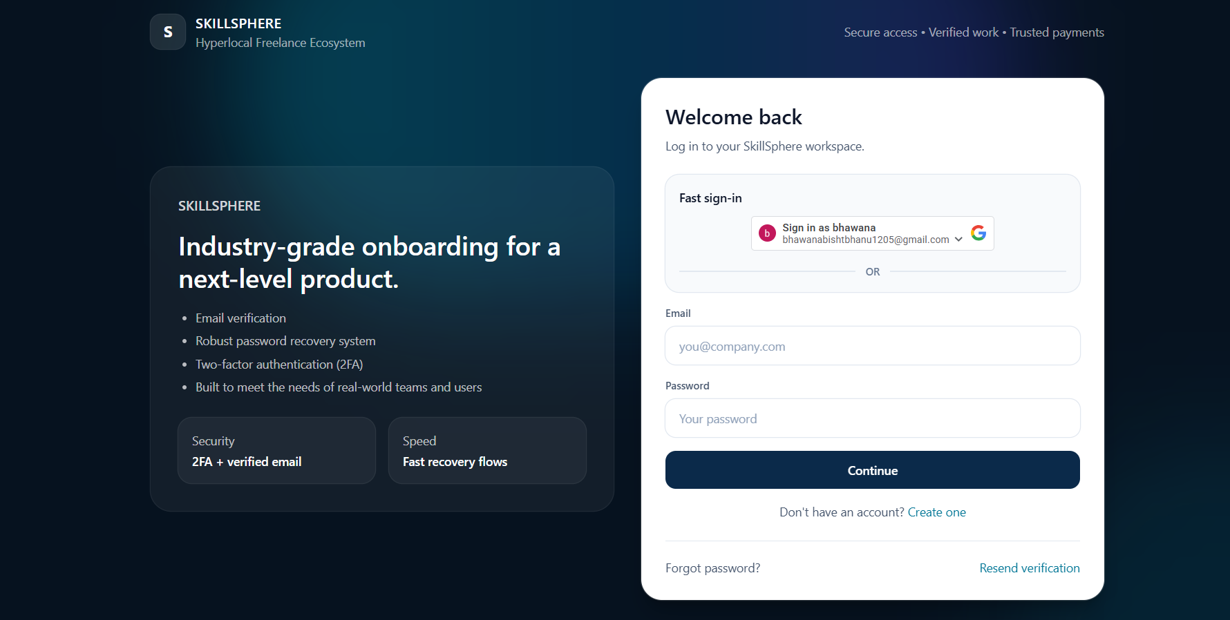 SkillSphere Freelance Ecosystem